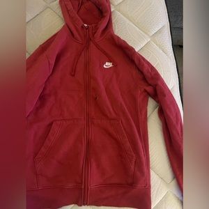 Red nike jacket